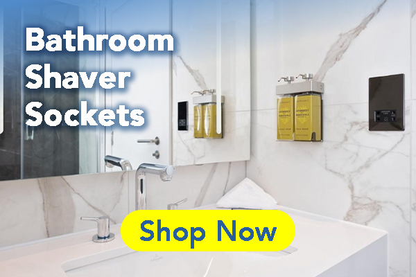 Bathroom shaver sockets