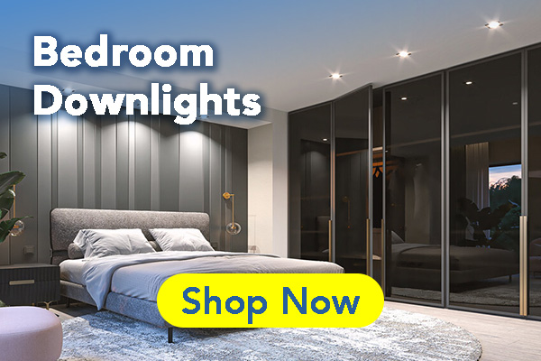 bedroom downlights