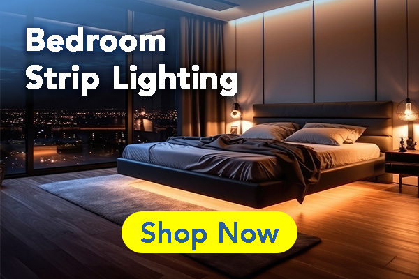 bedroom strip lights