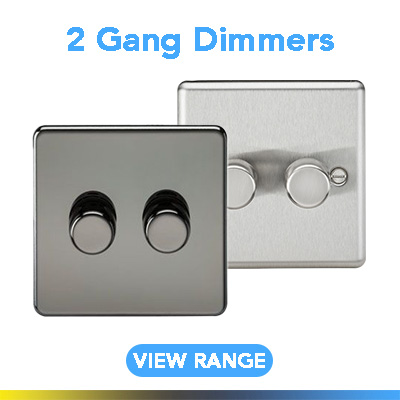 2 Gang Dimmers 2 Gang Dimmers