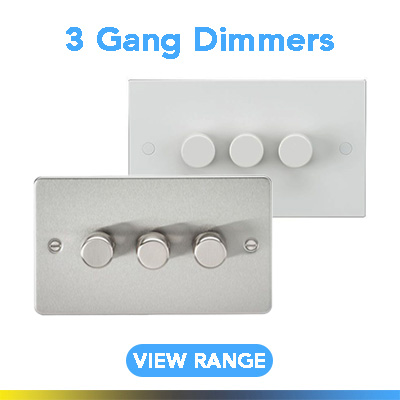 3 Gang Dimmers 3 Gang Dimmers