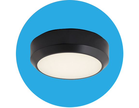 led bulkhead lights in garage