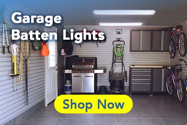garage batten lights