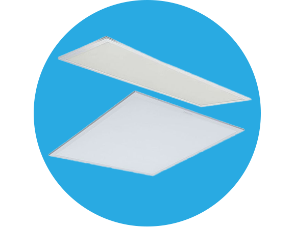 led panels in garage