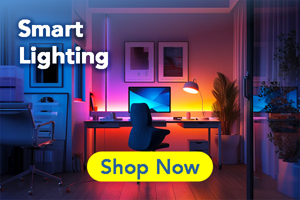 Home office smart lighting