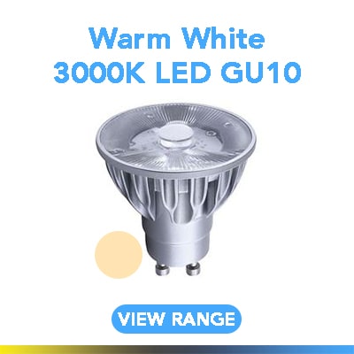 Warm White LED GU10 Bulb