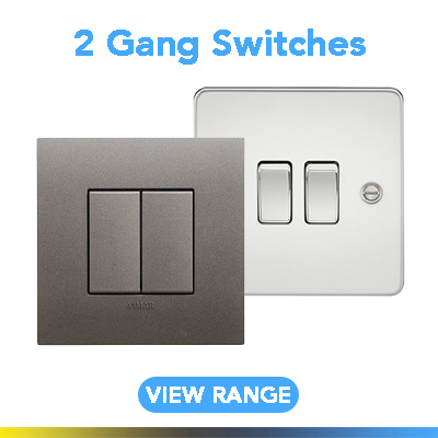 2 Gang light Switches