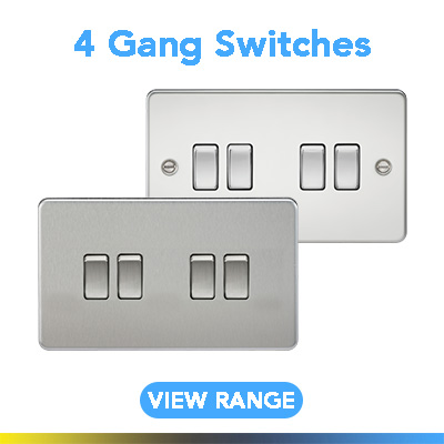 4 Gang light Switches
