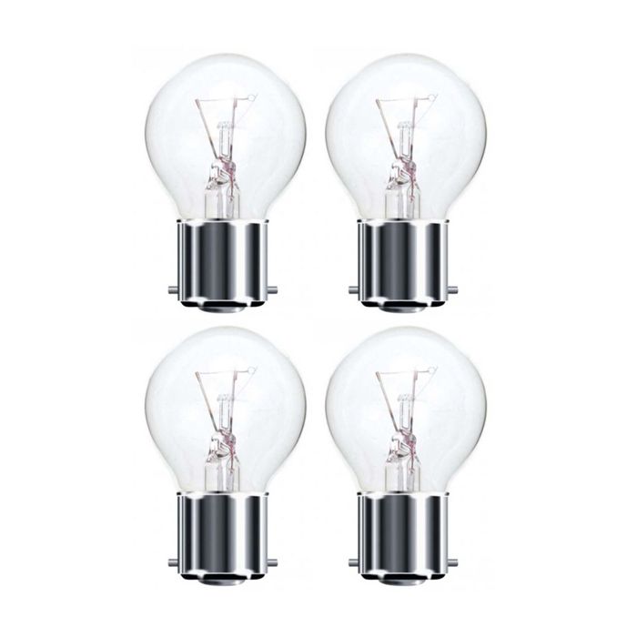 25W CLEAR BC GOLF BALL PACK OF 4