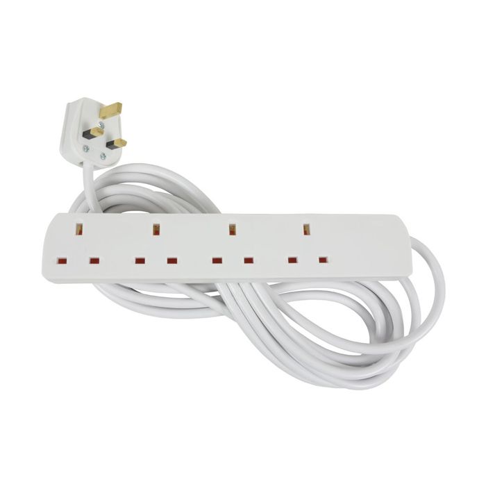 5 metre 4 gang extension lead