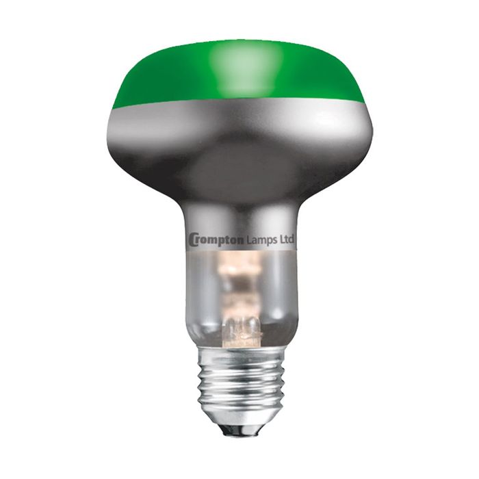 60W ES R80 Green Spot