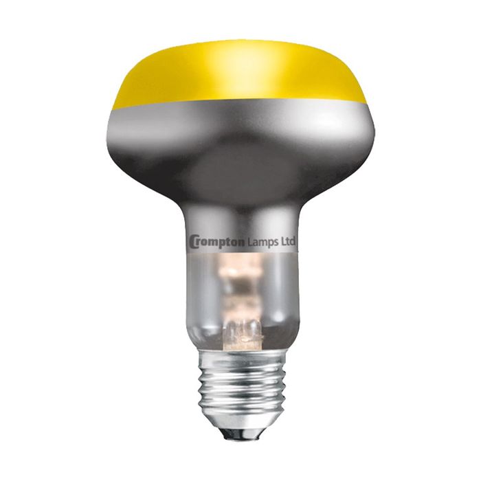 60W ES R80 Yellow Spot