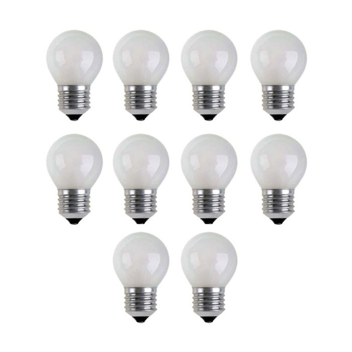 60W ES OPAL GOLF BALL 230V PACK OF 10