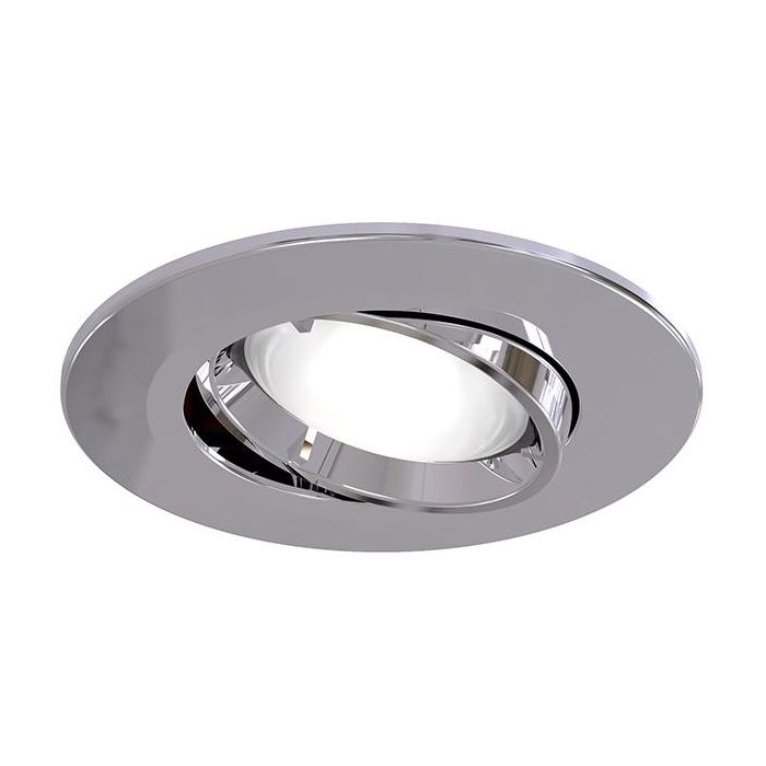 Ansell Edge GU10 Fire Rated Gimbal 50W - Chrome