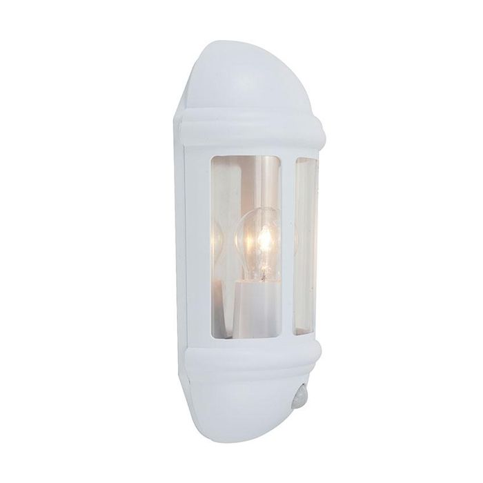 Ansell Latina Polycarbonate Half Lantern 42W White