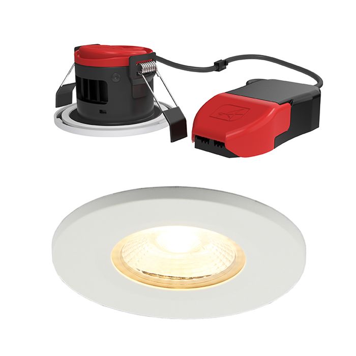 Ansell Prism PRO LED Fire-rated Downlight 6.4W 3000K