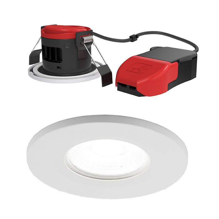 Ansell Prism PRO LED Fire-rated Downlight 6.4W 4000K