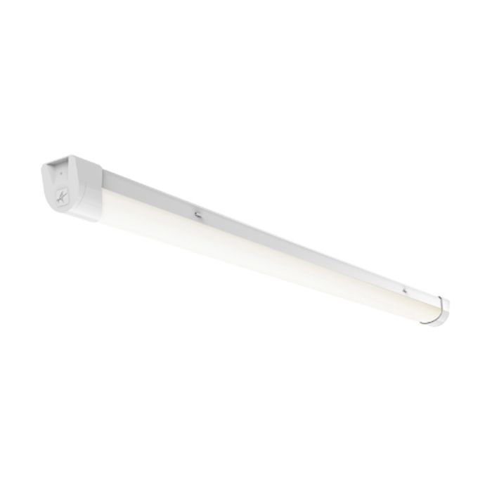 Ansell Topline Evo 4 ft 18/31W Single CCT LED Batten Self Test Emergency/ Microwave Sensor