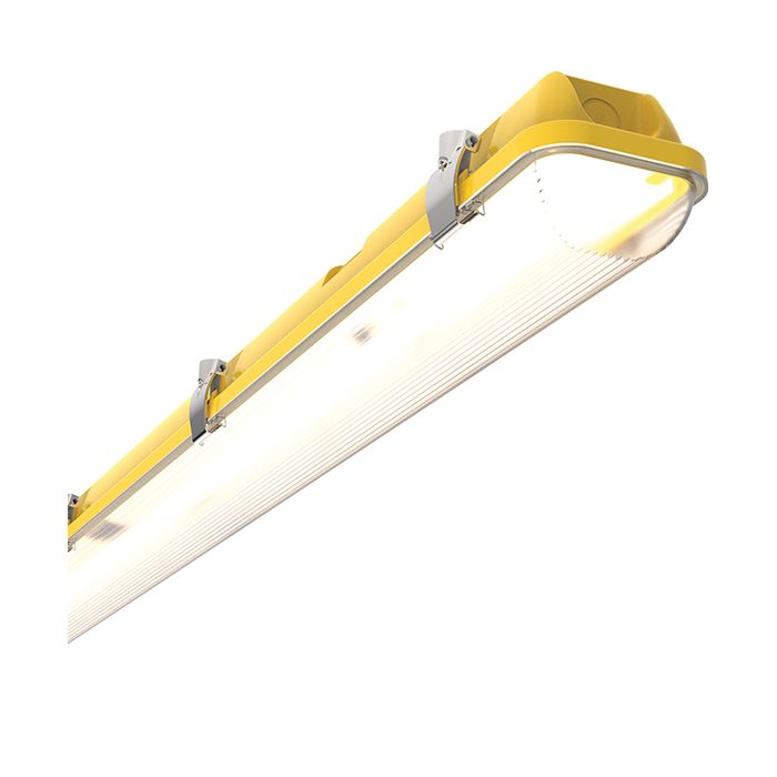 Ansell Tornado 110v IP65 LED Non-Corrosive Twin 58W 5ft Emergency 