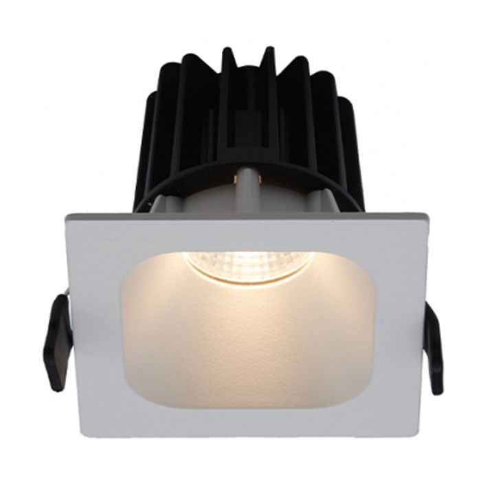 Ansell Unity 125 Square LED Downlight Cool White 29w White