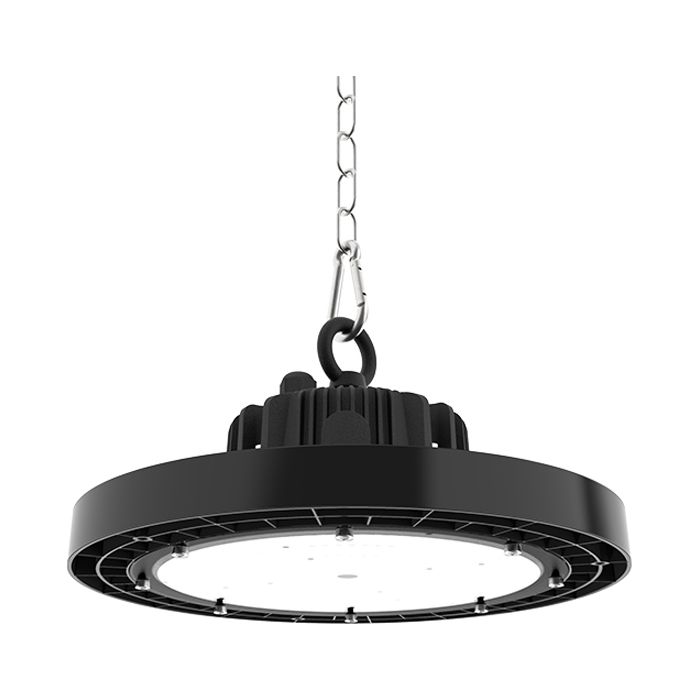 Ansell Z LED High Bay UFO 96w 4000K Integral Microwave Sensor Emergency