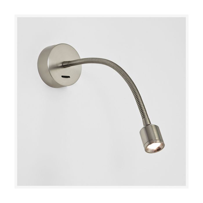 Astro Fosso Matt Nickel Switched LED Reading Light 