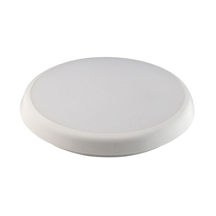 BELL Lighting 06747 Deco LED Bulkhead Light 18W, Microwave Sensor, 4000K Cool White, IP54