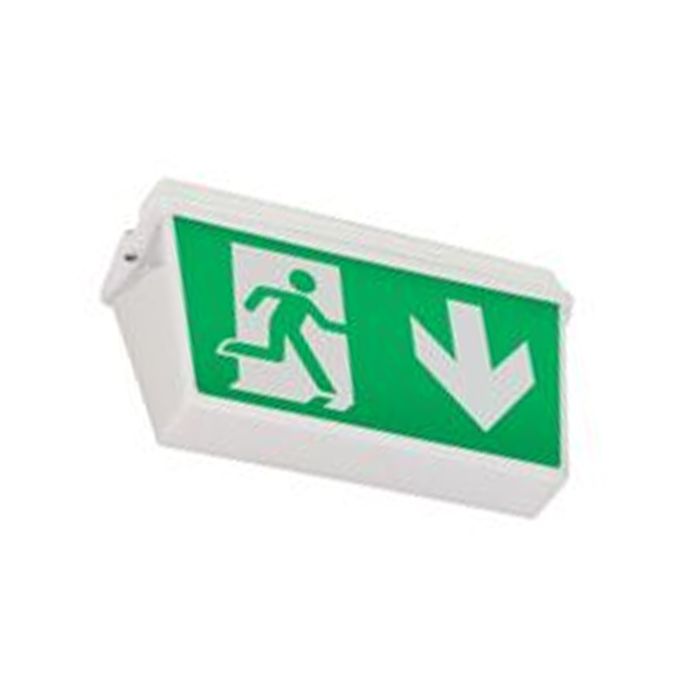 BELL Lighting 09046 Triangular Exit Blade Cover Accessory for Emergency Bulkhead