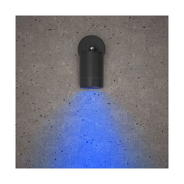Bell Lighting Luna GU10 Adjustable Wall Light - IP65, Black