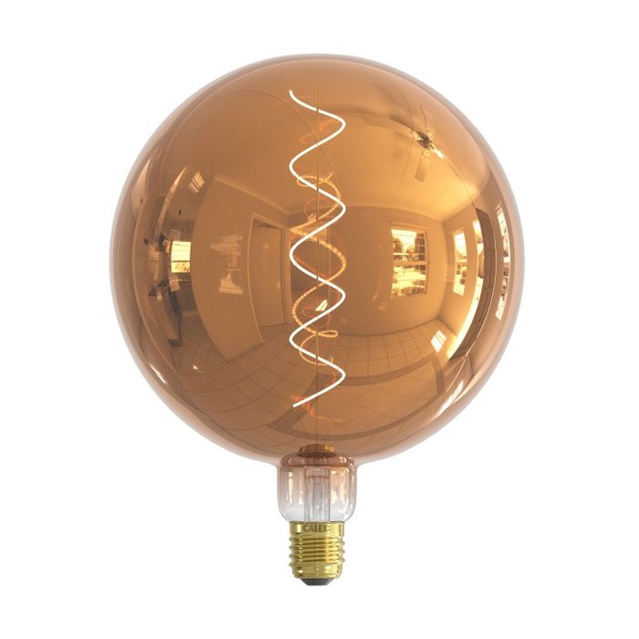 Calex KALMAR LED Globe 240V 4W 40lm E27, Copper 2000K dimmable