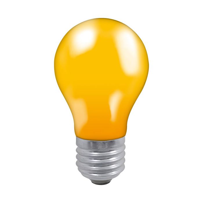 Crompton 25W ES Amber GLS