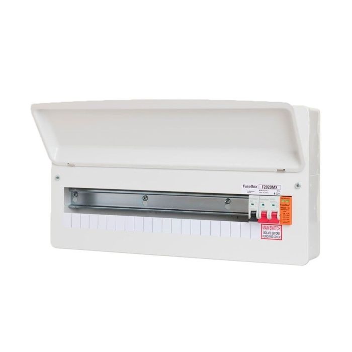 FuseBox 20 Way RCBO Consumer Unit and SPD