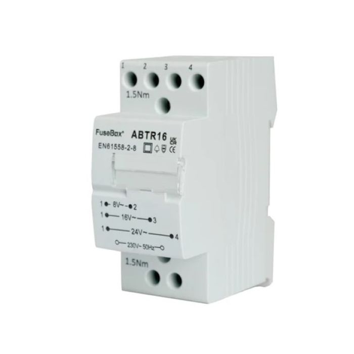 FuseBox Bell Transformer 16V 0.5A