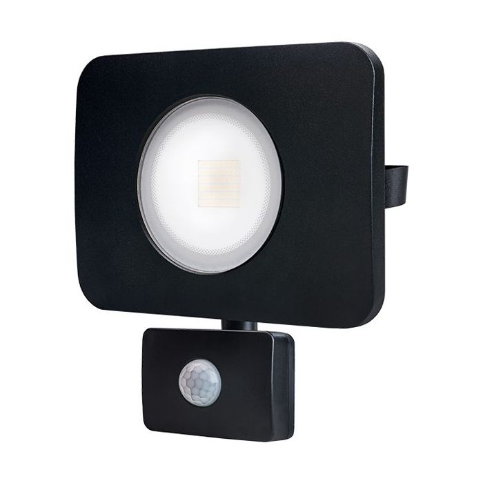 Integral Compact-Tough Floodlight (Black) 30W 4000K 2700lm with PIR sensor Gen II