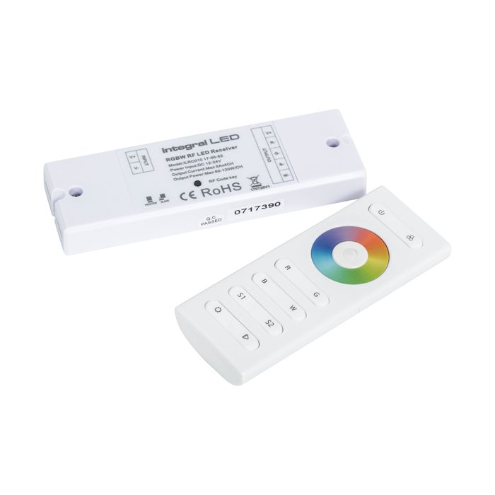Integral LED ILRC010 RF Wireless RGBW Receiver with Touch and Button Remote Controller
