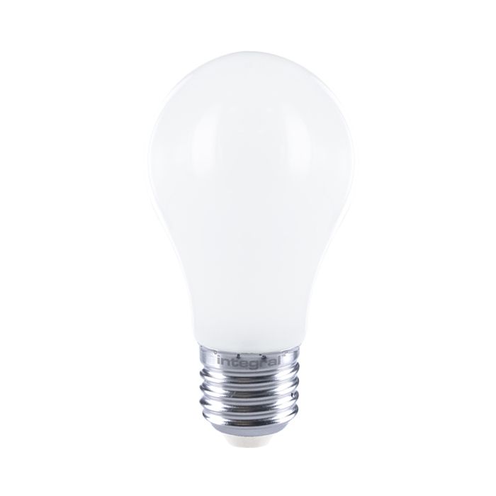 Integral LED 6.6W-40W Classic Globe GLS 2700K E27 Dimmable Frosted Lamp