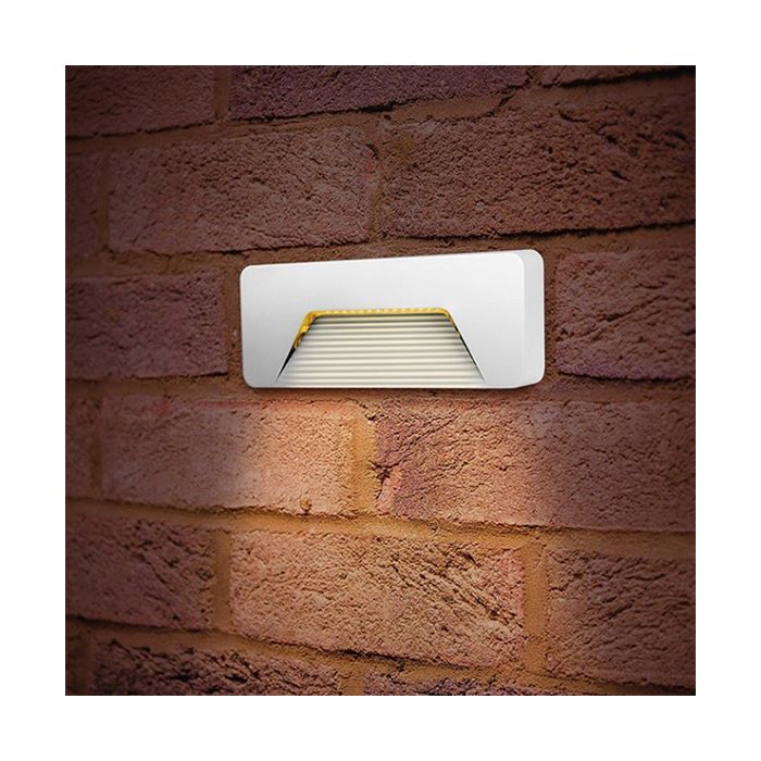 Integral LED Outdoor Outdoor PathLux Brick 3W 3000K 160lm IP65 - White