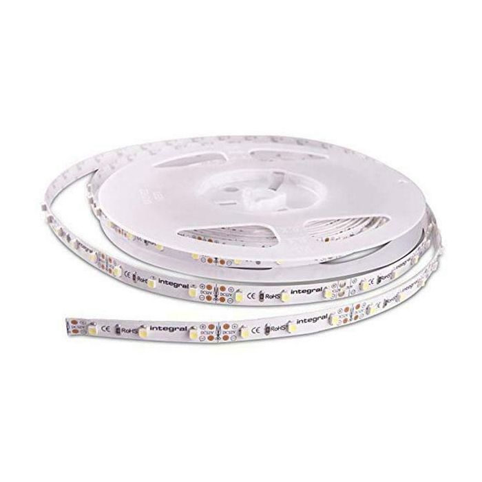 Integral Strip 12V IP33 5m x 8mm 3000K 6W per metre CRI80