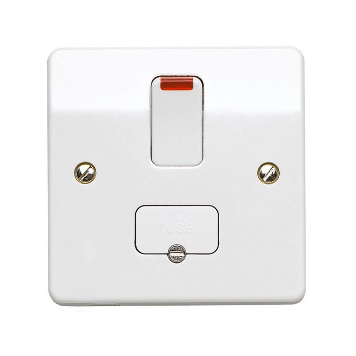 MK Logic Plus Switched DP Connection Unit With Neon