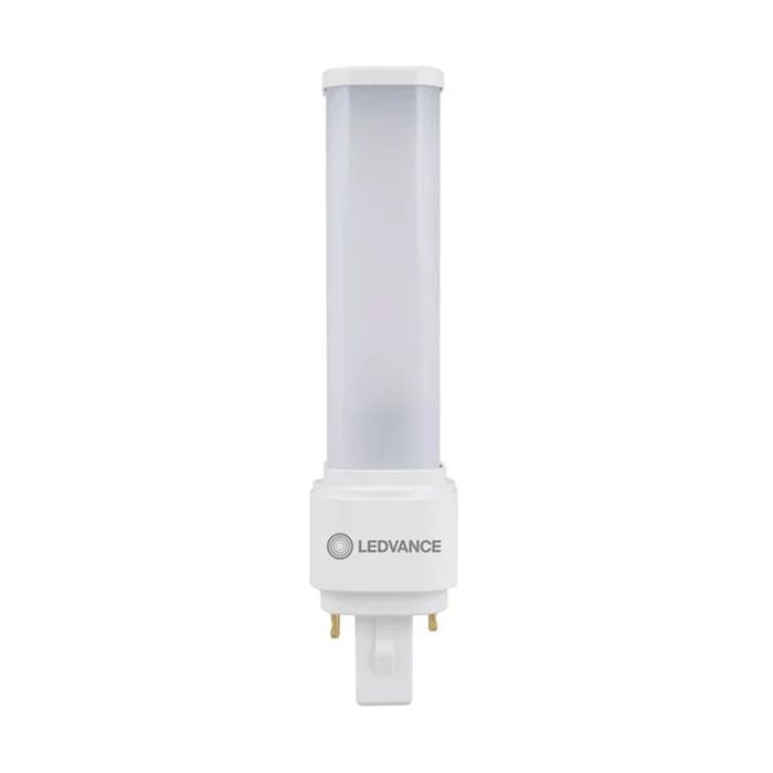 Ledvance 7W (18W) EM & AC Mains LED Dulux D Warm White 2 Pin G24d-2
