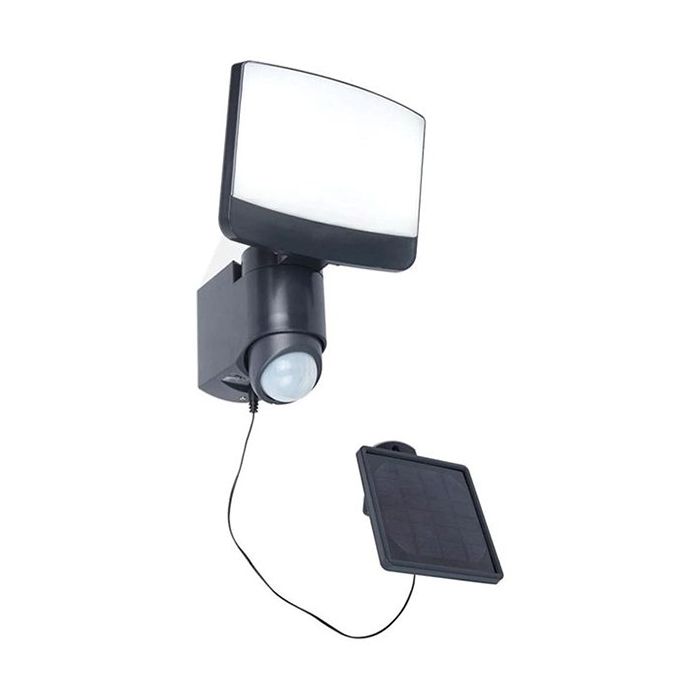Lutec Sunshine LED Solar Wall Light with Motion Sensor