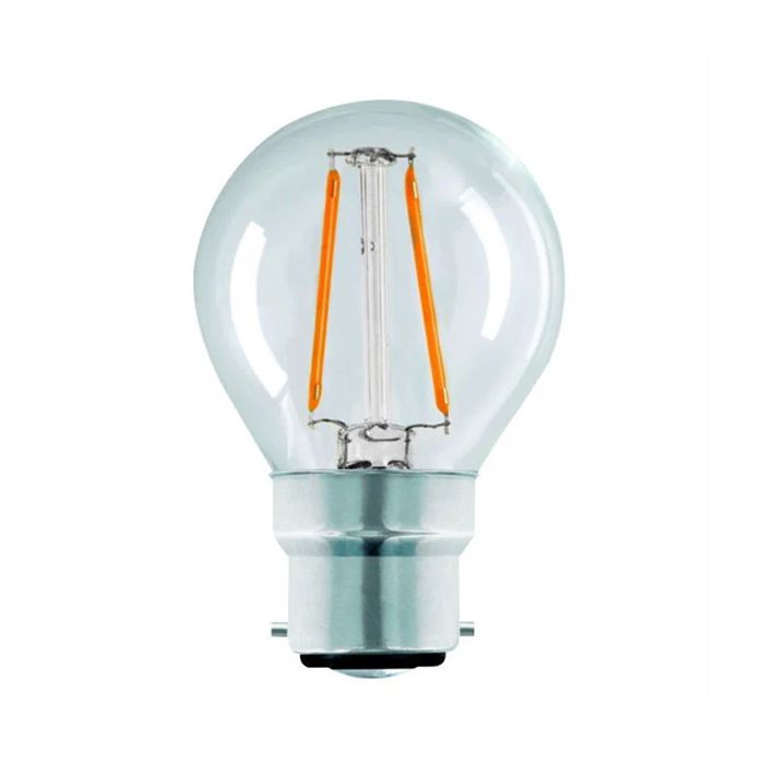 Megaman LED B22 Clear Filament Golfball 4W Warm White