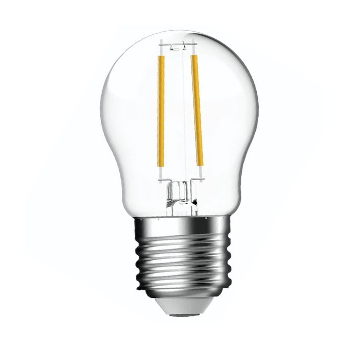 Megaman LED E27 Clear Filament Dimmable Golfball 4W Warm White