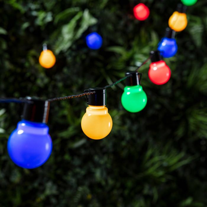 Noma 20 Multi Colour Festoon Lights