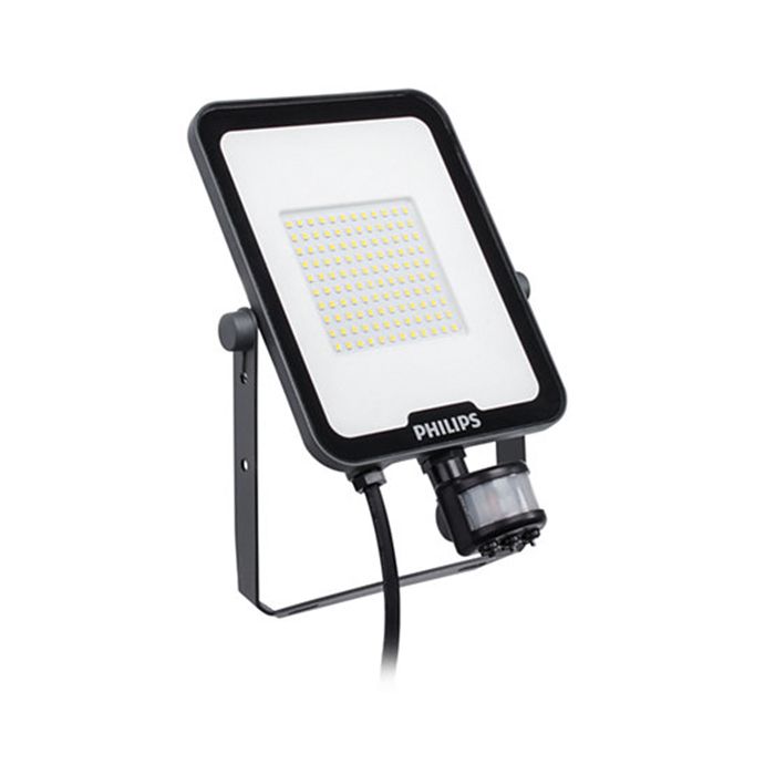 Philips Ledinaire 50W LED PIR Floodlight 3000K Symmetrical Beam