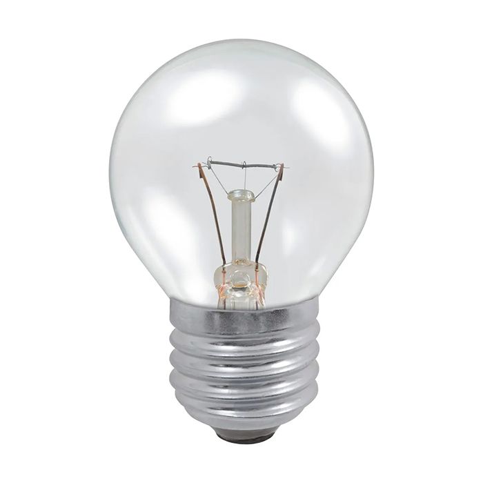 Polaris 25W Incandescent ES Clear Golf Ball Bulb 10 Pack 
