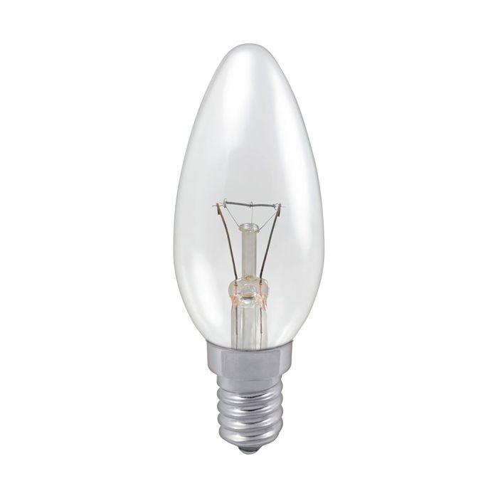 Professional 60W Clear SES Candle 35mm