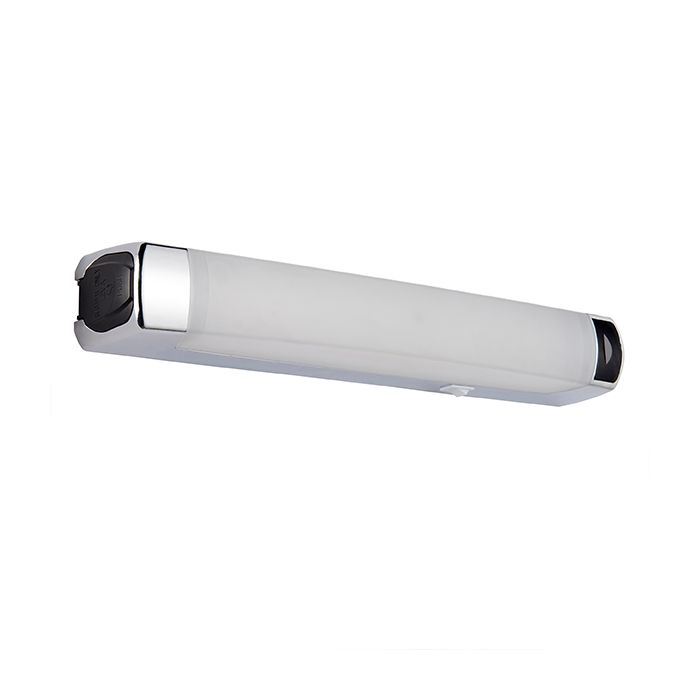 Saxby Jude 8W Chrome CCT LED Mirror Light with Shaver Socket