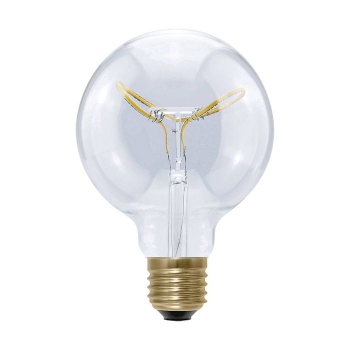 SegulaLED Design Line 50409 8w Globe 95 Curved Butterfly E27 250lm 2200K Dimmable