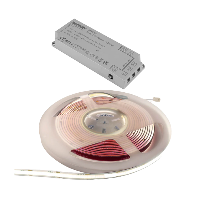 Sensio Polar 5M Flexible Strip 5000K Kit Inc Driver
